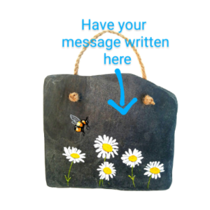 Custom Greeting on slate