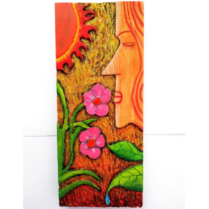 Painted Wood Carving *SOLD!*