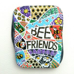 Bee Friends Decorative Welsh Slate