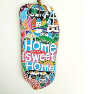 'Home Sweet Home' on Welsh Slate SOLD!