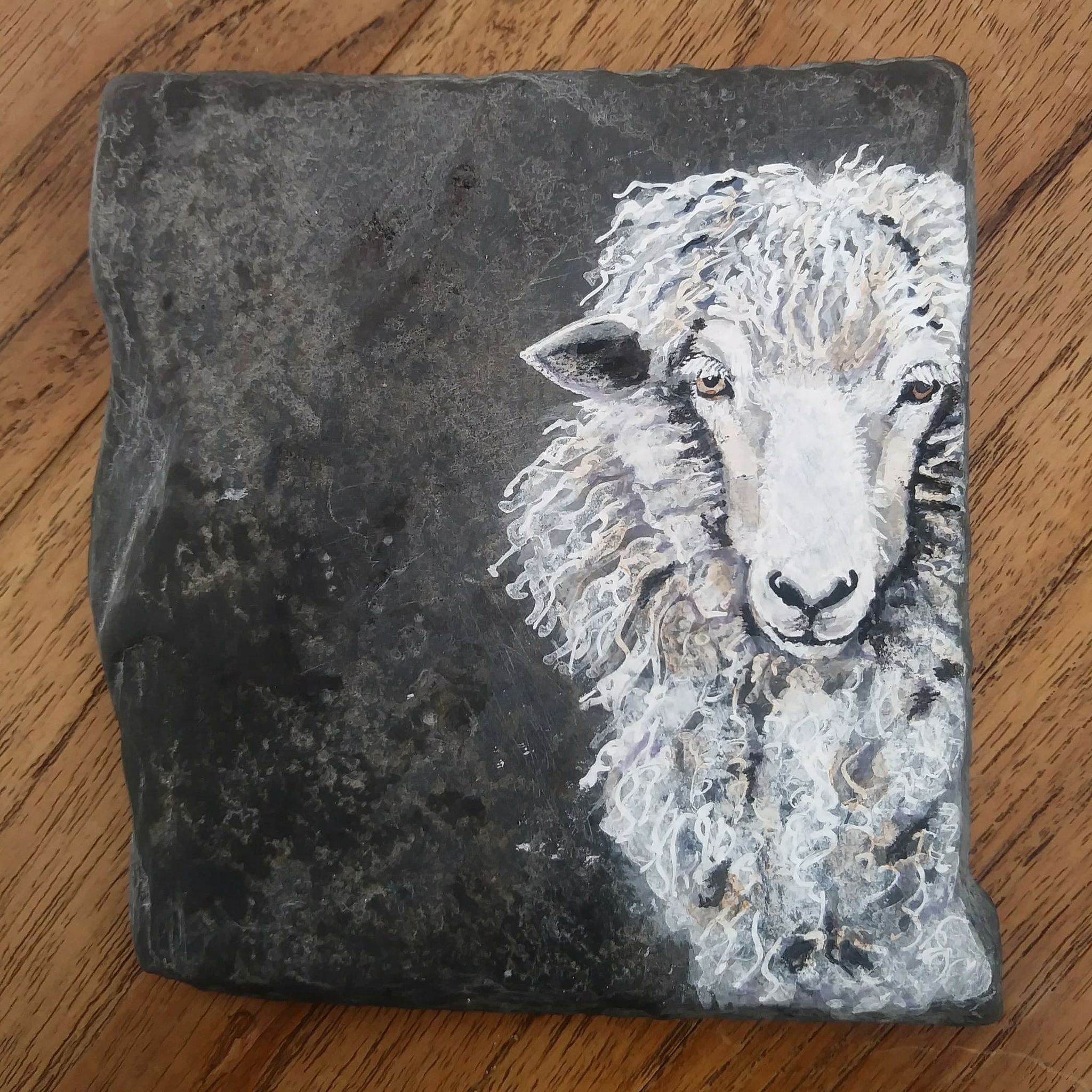 Sheep Slate Coaster *SOLD*